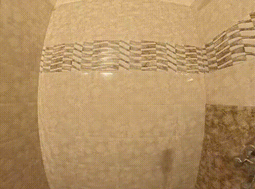 Model flat master bedroom attached washroom